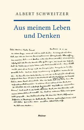Schweitzer |  Aus meinem Leben und Denken | eBook | Sack Fachmedien