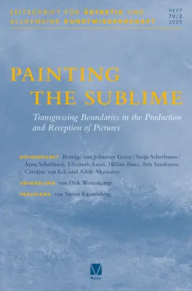 Schmücker / Theisohn / Grave |  Painting the Sublime | Buch |  Sack Fachmedien