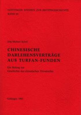 Scheil / Behrends / Sellert | Chinesische Darlehensverträge aus Turfan-Funden | Buch | 978-3-7881-1820-4 | sack.de