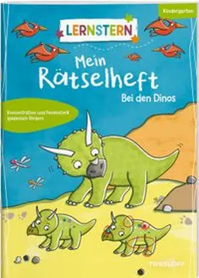  LERNSTERN. Mein Rätselheft Kindergarten. Bei den Dinos | Buch |  Sack Fachmedien