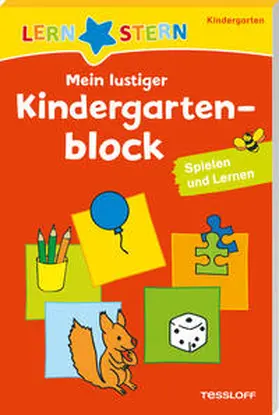  LERNSTERN Mein lustiger Kindergartenblock Spielen und Lernen | Buch |  Sack Fachmedien