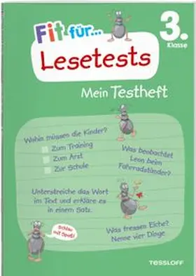 Meyer | Fit für Lesetests 3. Klasse. Mein Testheft | Buch | 978-3-7886-2662-4 | www.sack.de