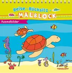  Reise-Rücksitz-Malblock Ausmalbilder | Buch |  Sack Fachmedien