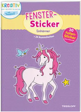  Fenster-Sticker Einhörner | Buch |  Sack Fachmedien
