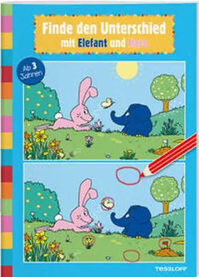 Baier |  Finde den Unterschied mit Elefant und Hase | Buch |  Sack Fachmedien