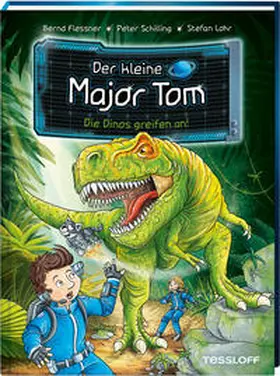 Flessner / Schilling |  Der kleine Major Tom. Band 19. Die Dinos greifen an! | Buch |  Sack Fachmedien