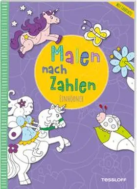  Malen nach Zahlen. Einhörner | Buch |  Sack Fachmedien