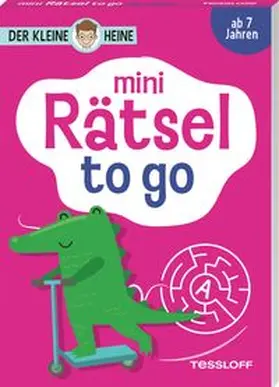 Heine |  Der kleine Heine. Mini Rätsel to go. Ab 7 Jahren | Buch |  Sack Fachmedien