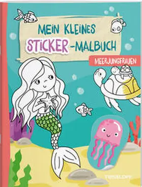  Mein kleines Sticker-Malbuch. Meerjungfrauen | Buch |  Sack Fachmedien