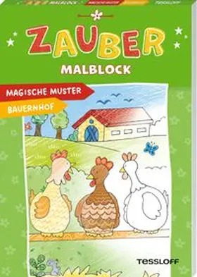  Zaubermalblock. Magische Muster. Bauernhof | Buch |  Sack Fachmedien