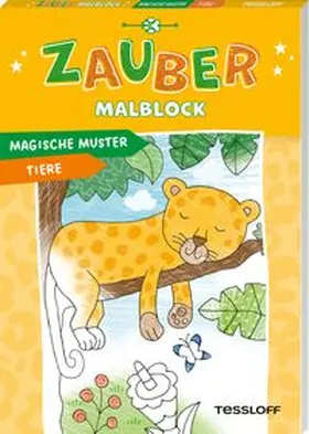  Zaubermalblock. Magische Muster. Tiere | Buch |  Sack Fachmedien
