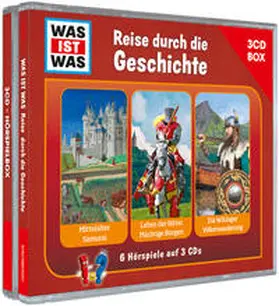 Baur |  WAS IST WAS 3-CD Hörspielbox. Reise durch die Geschichte | Sonstiges |  Sack Fachmedien