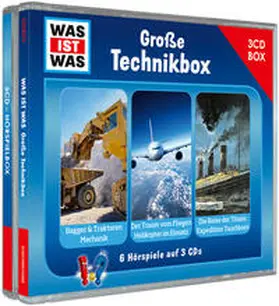 Baur |  WAS IST WAS 3-CD Hörspielbox. Große Technikbox | Sonstiges |  Sack Fachmedien