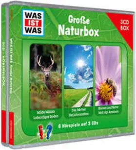  WAS IST WAS 3-CD Hörspielbox. Große Naturbox | Sonstiges |  Sack Fachmedien
