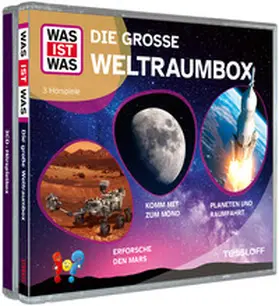  WAS IST WAS 3-CD Hörspielbox. Die große Weltraumbox | Sonstiges |  Sack Fachmedien