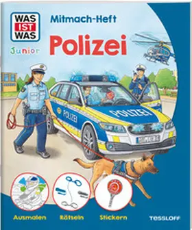 Marti |  WAS IST WAS Junior Mitmach-Heft Polizei | Buch |  Sack Fachmedien