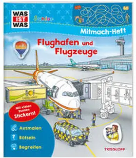 Marti |  WAS IST WAS Junior Mitmach-Heft Flughafen und Flugzeuge | Buch |  Sack Fachmedien