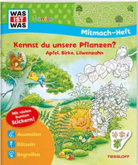 Marti |  WAS IST WAS Junior Mitmach-Heft. Kennst du unsere Pflanzen? | Buch |  Sack Fachmedien