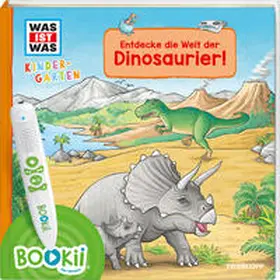Schreuder |  BOOKii® WAS IST WAS Kindergarten Entdecke die Welt der Dinosaurier! | Buch |  Sack Fachmedien