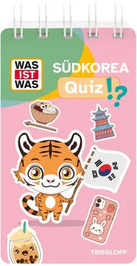 Kinast / Tessloff Verlag Ragnar Tessloff GmbH & Co.KG |  WAS IST WAS Quiz Südkorea | Buch |  Sack Fachmedien