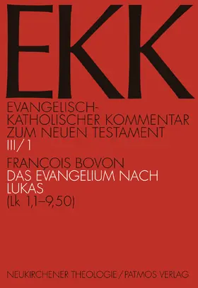 Bovon |  Das Evangelium nach Lukas, EKK III/1 | Buch |  Sack Fachmedien