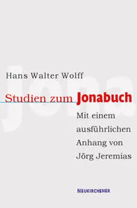 Wolff |  Studien zum Jonabuch | Buch |  Sack Fachmedien