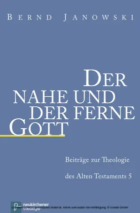 Janowski |  Der nahe und der ferne Gott | eBook | Sack Fachmedien