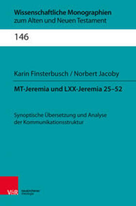 Finsterbusch / Jacoby |  Finsterbusch, K: MT-Jeremia und LXX-Jeremia 25-52 | Buch |  Sack Fachmedien
