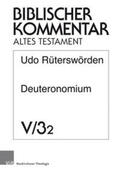 Rüterswörden |  Rüterswörden, U: Deuteronomium | Buch |  Sack Fachmedien