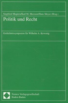 Magiera / Meessen / Meyer | Politik und Recht | Buch | 978-3-7890-4170-9 | sack.de