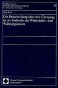 Kortz |  Kortz, H: Entscheidung ueber d. Uebergang | Buch |  Sack Fachmedien