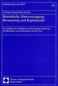 Spengel / Schmidt |  Spengel, C: Betriebl. Altersversorgung | Buch |  Sack Fachmedien