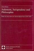 Braun |  Judentum, Jurisprudenz und Philosophie | Buch |  Sack Fachmedien