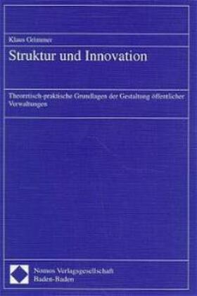 Grimmer | Struktur und Innovation | Buch | 978-3-7890-4860-9 | sack.de