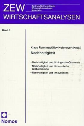 Rennings / Hohmeyer | Nachhaltigkeit | Buch | 978-3-7890-5025-1 | sack.de