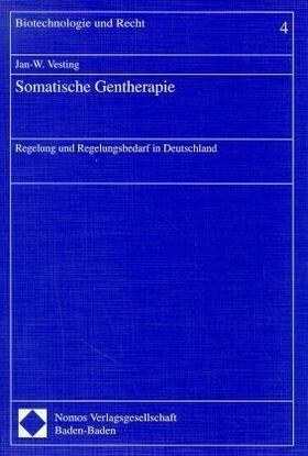 Vesting |  Somatische Gentherapie | Buch |  Sack Fachmedien