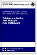 Immenga / Lübben / Schwintowski |  Telekommunikation, Vom Monopol zum Wettbewerb | Buch |  Sack Fachmedien
