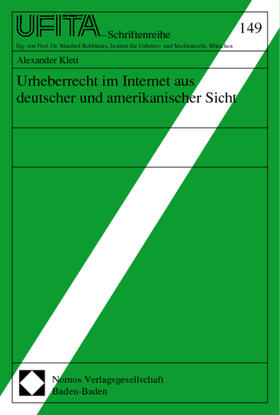 Urheberrecht im Internet aus deutscher und amerikanischer Sicht | Buch | 978-3-7890-5366-5 | sack.de