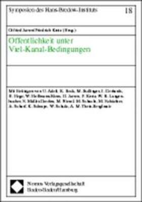 Jarren / Krotz | Öffentlichkeit unter Viel-Kanal-Bedingungen | Buch | 978-3-7890-5371-9 | sack.de