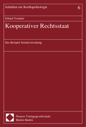 Treutner | Kooperativer Rechtsstaat | Buch | 978-3-7890-5397-9 | sack.de