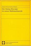 Wimmer / Michael |  Der Online-Provider im neuen Multimediarecht | Buch |  Sack Fachmedien