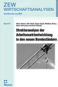 Steiner / Wolf / Egeln |  Strukturanalyse/Arbeitsmarktentw. | Buch |  Sack Fachmedien