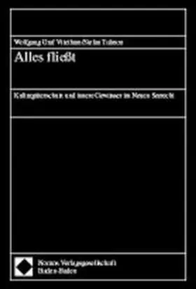 Vitzthum / Talmon | Alles fließt | Buch | 978-3-7890-5725-0 | www.sack.de