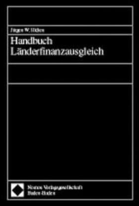 Hidien | Handbuch Länderfinanzausgleich | Buch | 978-3-7890-5835-6 | sack.de