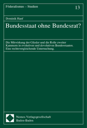 Hanf | Bundesstaat ohne Bundesrat? | Buch | 978-3-7890-5866-0 | sack.de