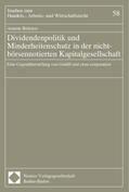  Bödeker, A: Dividendenpolitik und Minderheitenschutz | Buch |  Sack Fachmedien