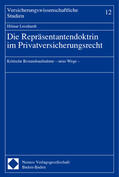 Leonhardt |  Die Repräsentantendoktrin im Privatversicherungsrecht | Buch |  Sack Fachmedien