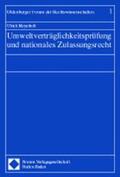 Meyerholt |  Umweltverträglichkeitsprüfung und nationales Zulassungsrecht | Buch |  Sack Fachmedien