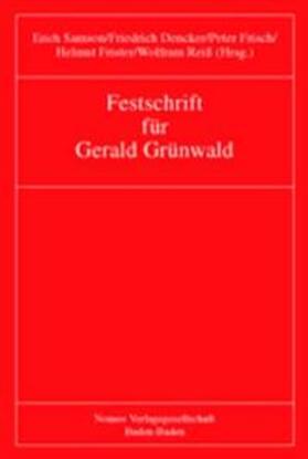 Samson / Dencker / Frisch | Festschrift für Gerald Grünwald | Buch | 978-3-7890-6060-1 | sack.de