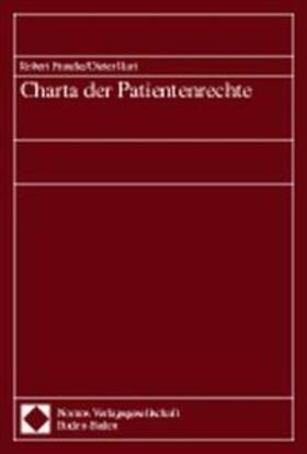 Francke / Hart | Charta der Patientenrechte | Buch | 978-3-7890-6084-7 | sack.de
